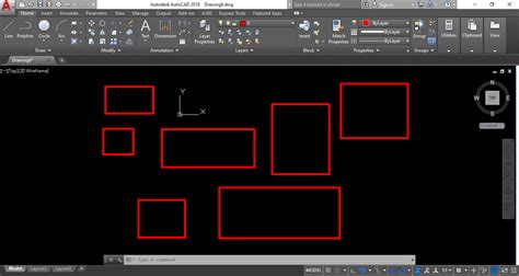 How To Create Rectangle Or Square In AutoCAD