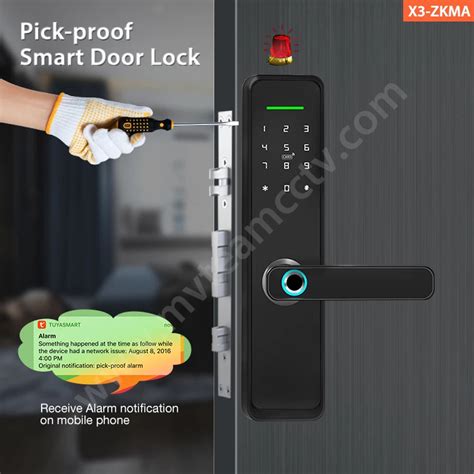 Haute S Curit Anti Vol Smart Lock Porte Empreinte Biom Trique