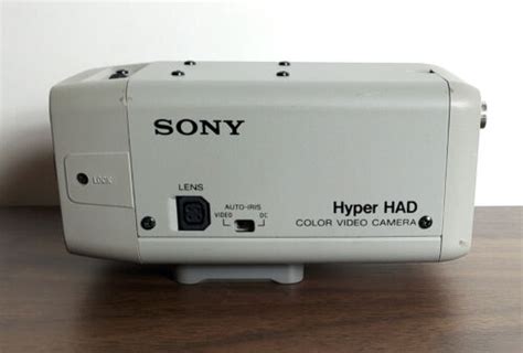 Sony Hyper Had Ssc C Closed Circuit Color Video Camera Ebay