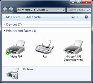 View A List Of All Installed Printers And Print Drivers In Windows 7