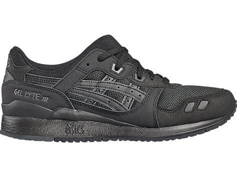 Mens Gel Lyte Iii Blackblack Sportstyle Shoes Asics