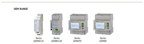 Single Phase Smart Meter Modbus Remote Modbus Communication Uem D