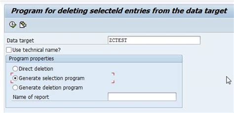 Using Selective Deletion In A Process Chain With A SAP Community