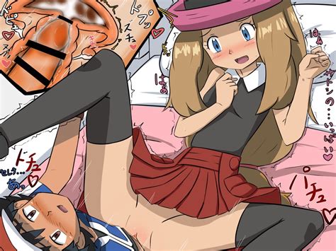 Censored Clothed Sex Cross Section Cum Cum In Pussy Furanshisu Hetero Pokemon Pokemon Anime