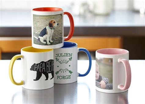 Mug Personnalisé Tasse Personnalisée Texte Et Photo Vistaprint