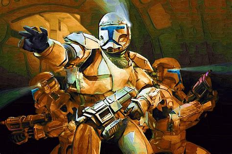 Star Wars Characters Art Digital Art by Larry Jones | Fine Art America