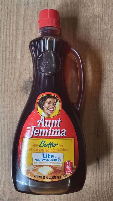 Aunt Jemima Collectible Syrup Bottles Rare Discontinued 24oz Butter ...