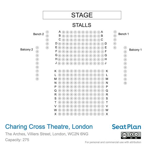 St George Theatre Seating Plan | Elcho Table