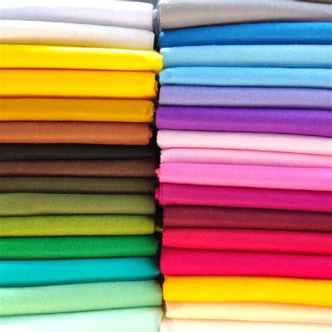 Jual Terlengkap 44 Pilihan Warna - Lembar Kain Flanel Meteran 100x100