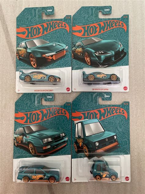 Hot Wheels Th Anniversary Pearl Chrome Nissan Silvia S Drift Toyota GR Supra