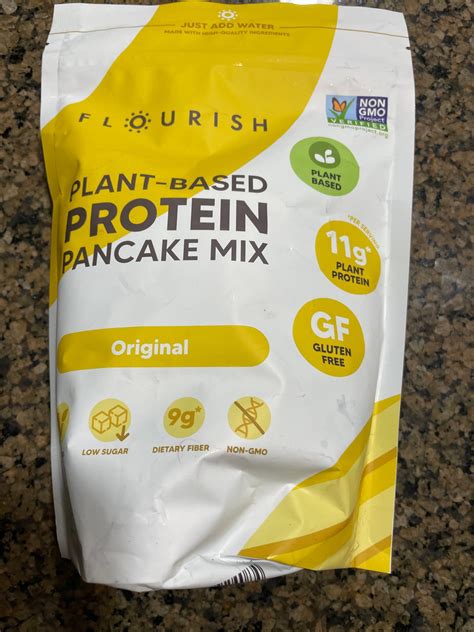 Flourish Plant Based Protein Pancake Mix Original Reviews Abillion