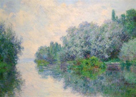 The Seine Near Giverny 1885 Claude Monet WikiArt Org