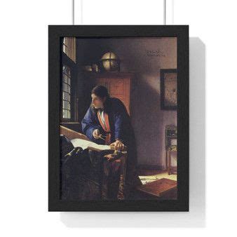 Johannes Vermeer S The Geographer Stretched Canvas Stretch