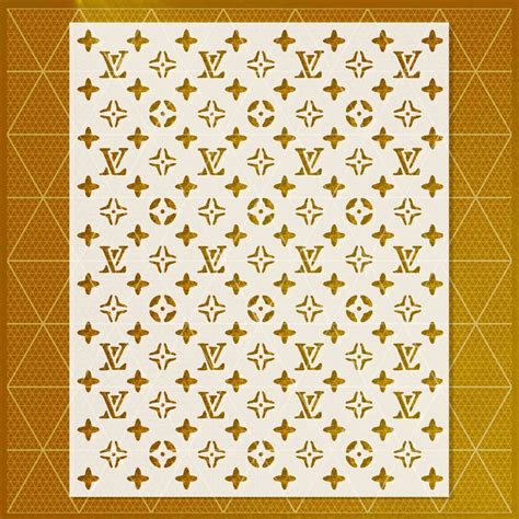 Printable Louis Vuitton Pattern