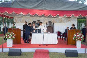 Swearing In Ceremony Of Four Ministers In The Council Of Ministers