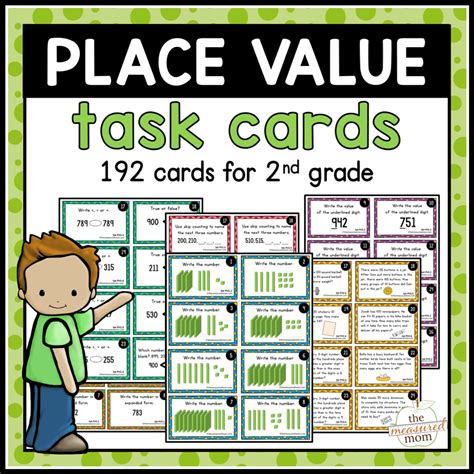 Place Value Task Cards For Nd Grade The Measured Mom