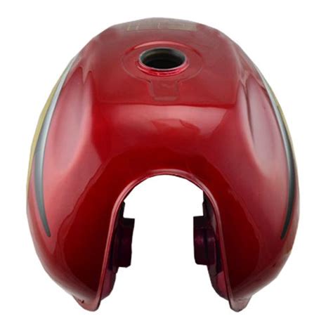 Motometa Detalles Tanque De Gasolina Para Motocicleta Rojo YBR125