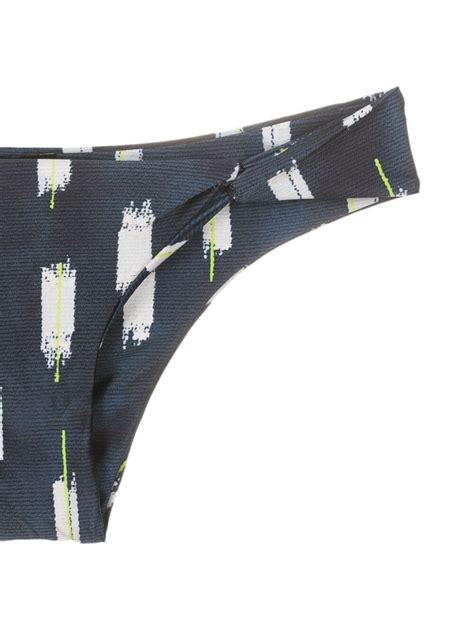 Lenny Niemeyer Bikini Bottom Con Estampado Abstracto Farfetch