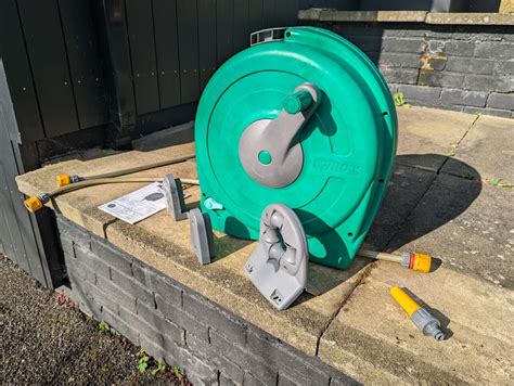 Hozelock 2496 Wall Mounted Fast Reel With 40m Hose COLLECTION ONLY EBay