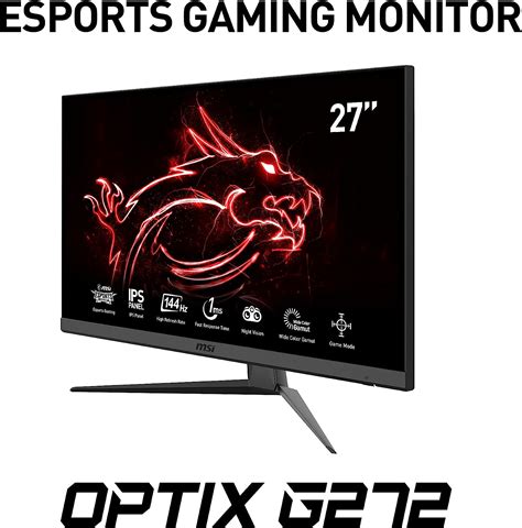 Msi Optix G272 Esports Gaming Ips Monitor 27 Inch 169 Full Hd 1920