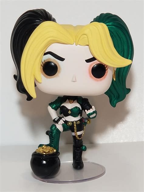 Happy St Patricks Day Custom Harley Quinn Rfunko