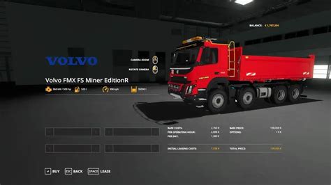 VOLVO FMX 8X4 MEILLER TANDEM TIPPER Forbidden Mods Einfach