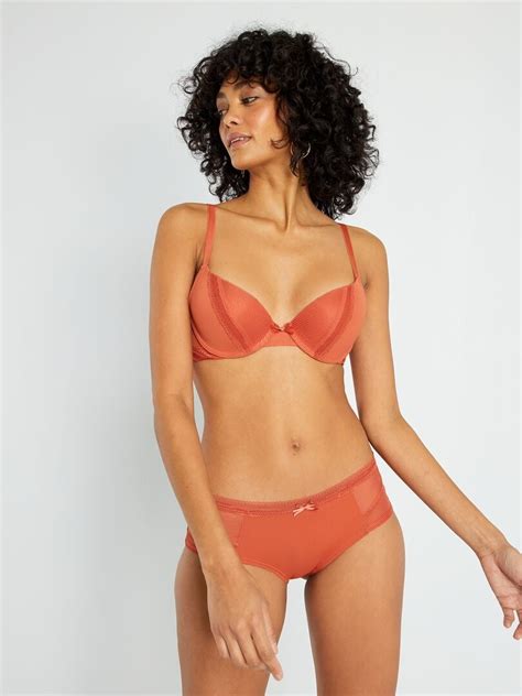 Voorgevormde Beha Envie De Lingerie Oranje Kiabi 13 00