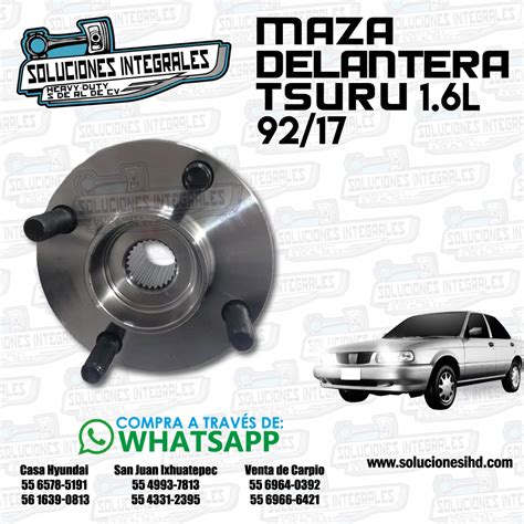 Maza Delantera Tsuru L Soluciones Ihd