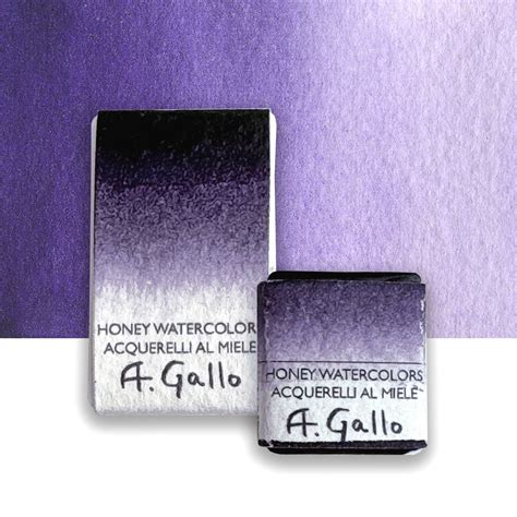 Dioxazine Violet Pv37 Agallo Colors — A Gallo Colors Acquerelli