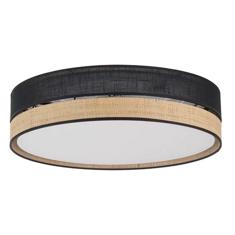 Tk Lighting Lampa Sufitowa Paglia Black X E Kupuj W Obi