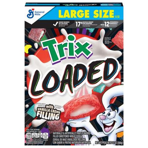 Trix Cereal, Loaded, with Vanilla Creme Filling, Large Size | Publix ...