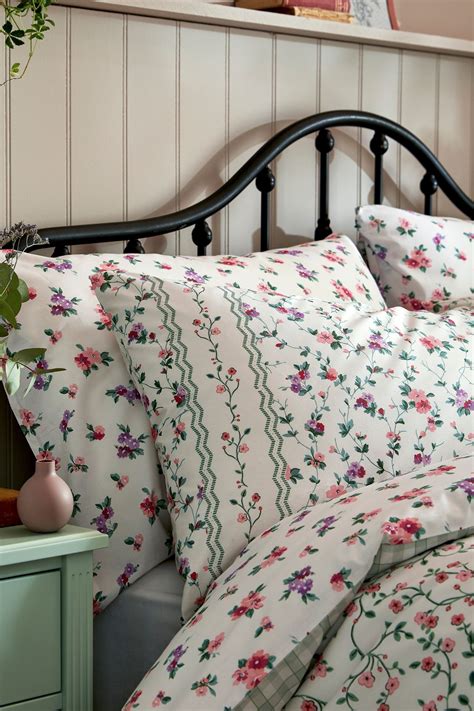 Buy Laura Ashley Green Elsing Stripe Duvet Cover And Pillowcase Set From The Next Uk Online Shop