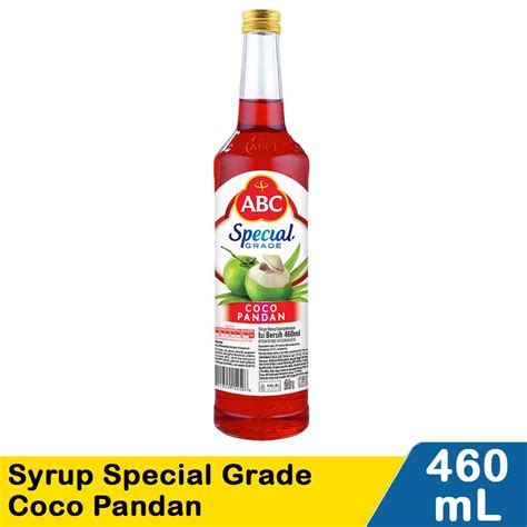 Abc Syrup Special Grade Cocopandan 460ml Klik Indomaret