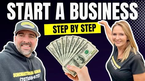 How To Start Your First Business {10 Easy Steps} Youtube