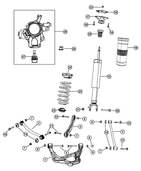 Jeep Rear Suspension Diagram