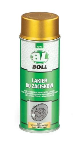 Lakier Farba Do Zacisków Hamulcowych BOLL złoty 001117 za 22 40 zł z