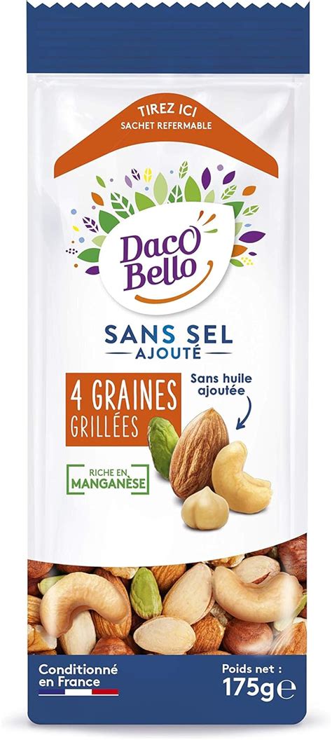 Daco Bello Graines Grill Es Non Sal Es G Amazon Fr Epicerie