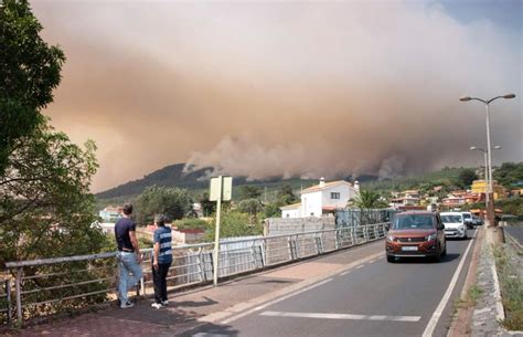 Out-of-control wildfire scorches Spain’s Tenerife island, affecting ...