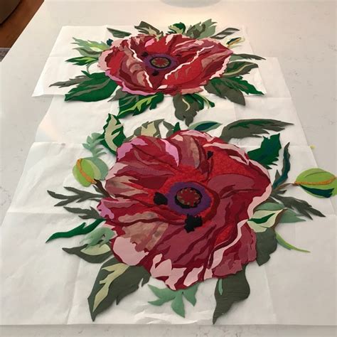 Poinsettia Kit White Fabulous Fusible Flowers By Melinda Bula Designs