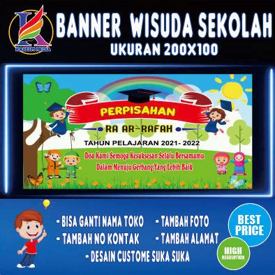 Spanduk Banner Wisuda Banner Wisuda Tk Spanduk Wisuda Tk Paud Kober