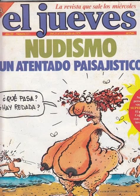 Revista El Jueves N A O Nudismo Un Comprar Revista El