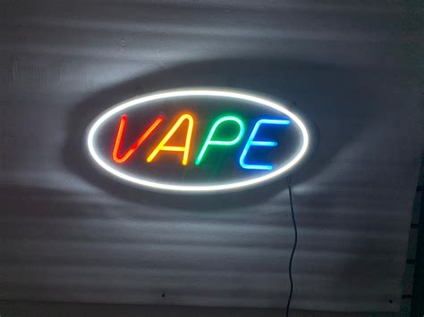 Neon LED Sign – Vape - SIGN HUB