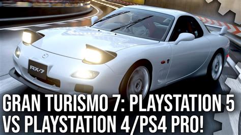 Gran Turismo 7 Digital Foundry Confronta Le Versioni PS4 PS4 Pro E