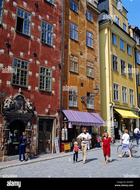 The Old Town Stockholm Sweden Stock Photo - Alamy