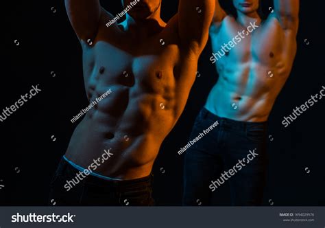 Two Handsome Men Posing Nude On Stock Photo Shutterstock