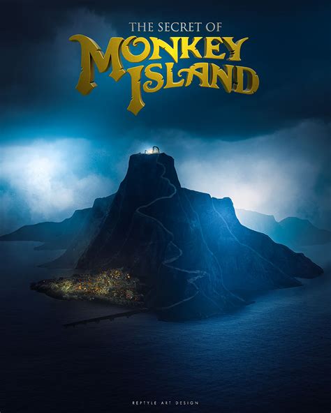 Monkey Island tribute digital art photo manipulation on Behance