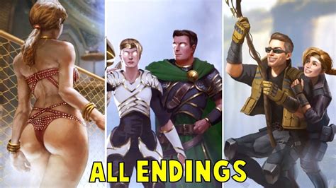 Mortal Kombat 11 All Characters Endings All Klassic Tower Endings