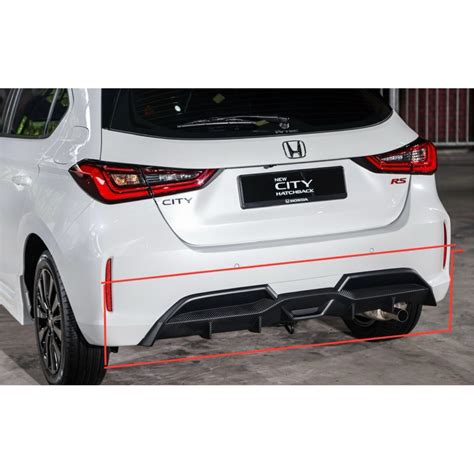 ORIGINAL Honda City Hatchback RS 2024 Facelift Rear Diffuser GN