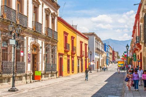 Download Colorful Structure In Oaxaca Wallpaper