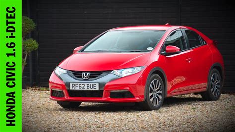 Honda Civic 1 6 I DTEC Review YouTube